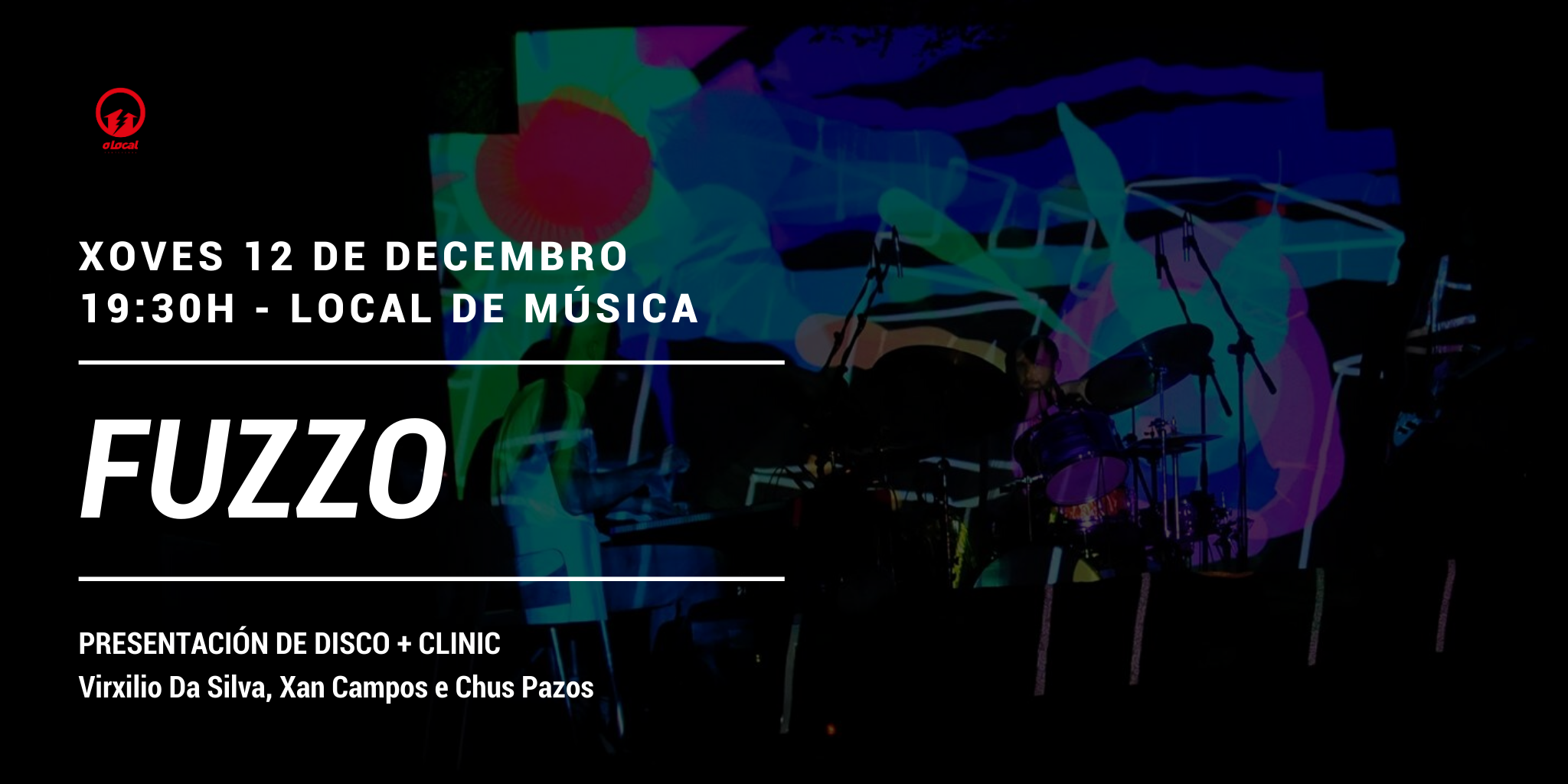 “Fuzzo” presentan disco e fan un “clinic” no Local de Música de Pontevedra